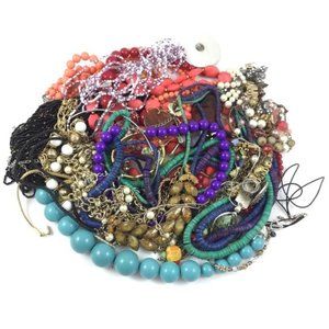 Costume Jewelry 4 lbs Lot Wearable Resell Destash